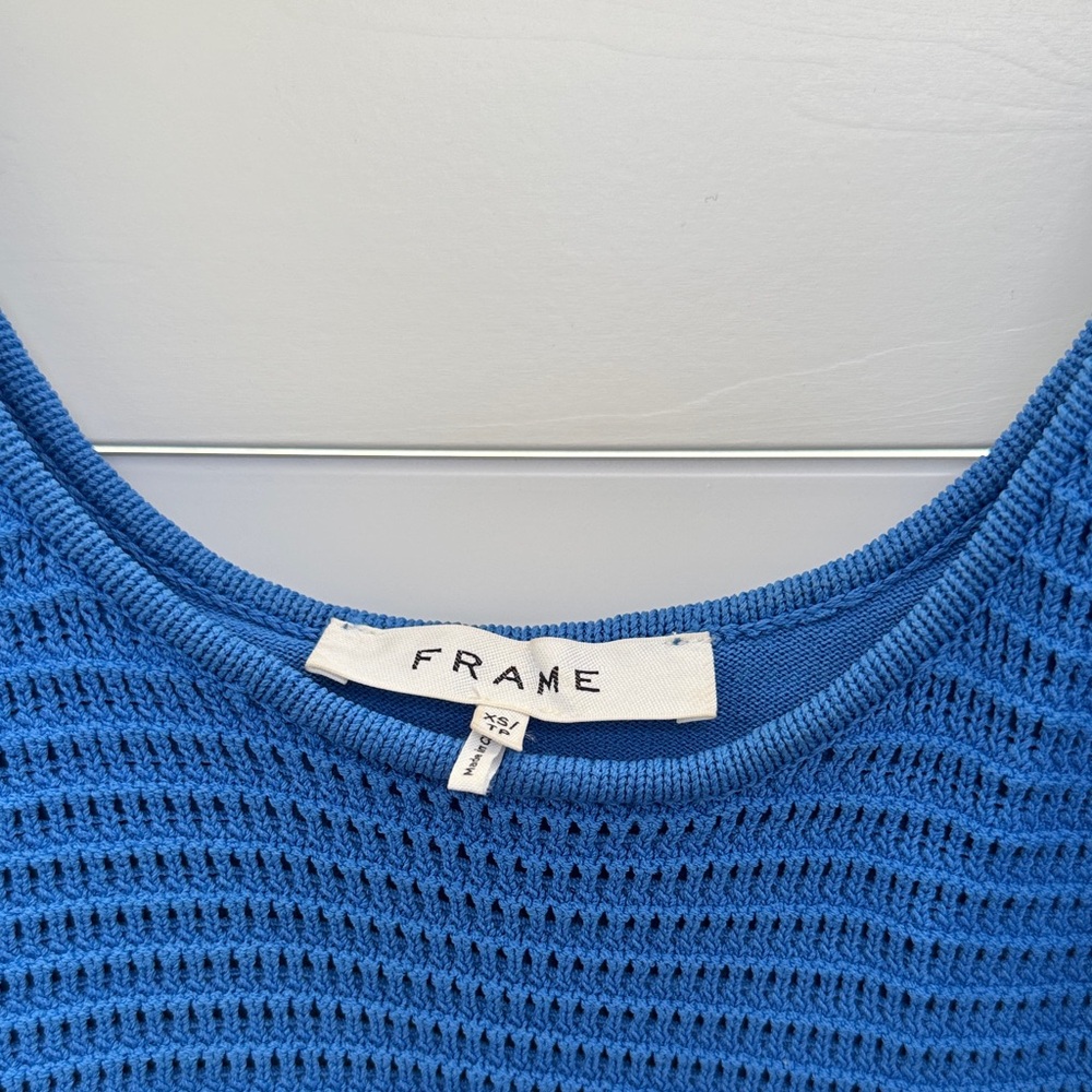 Frame Women's Blue Dress Size XS